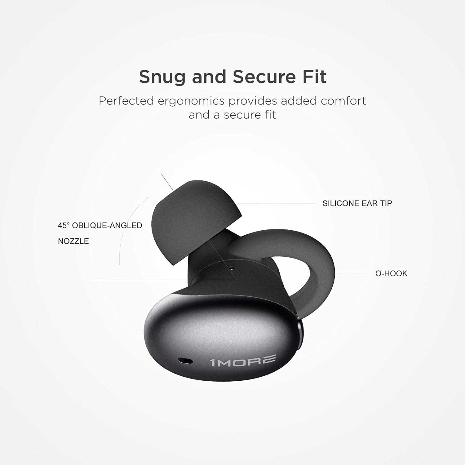 1MORE Stylish True Wireless Headphones I BlackGreenPinkGold