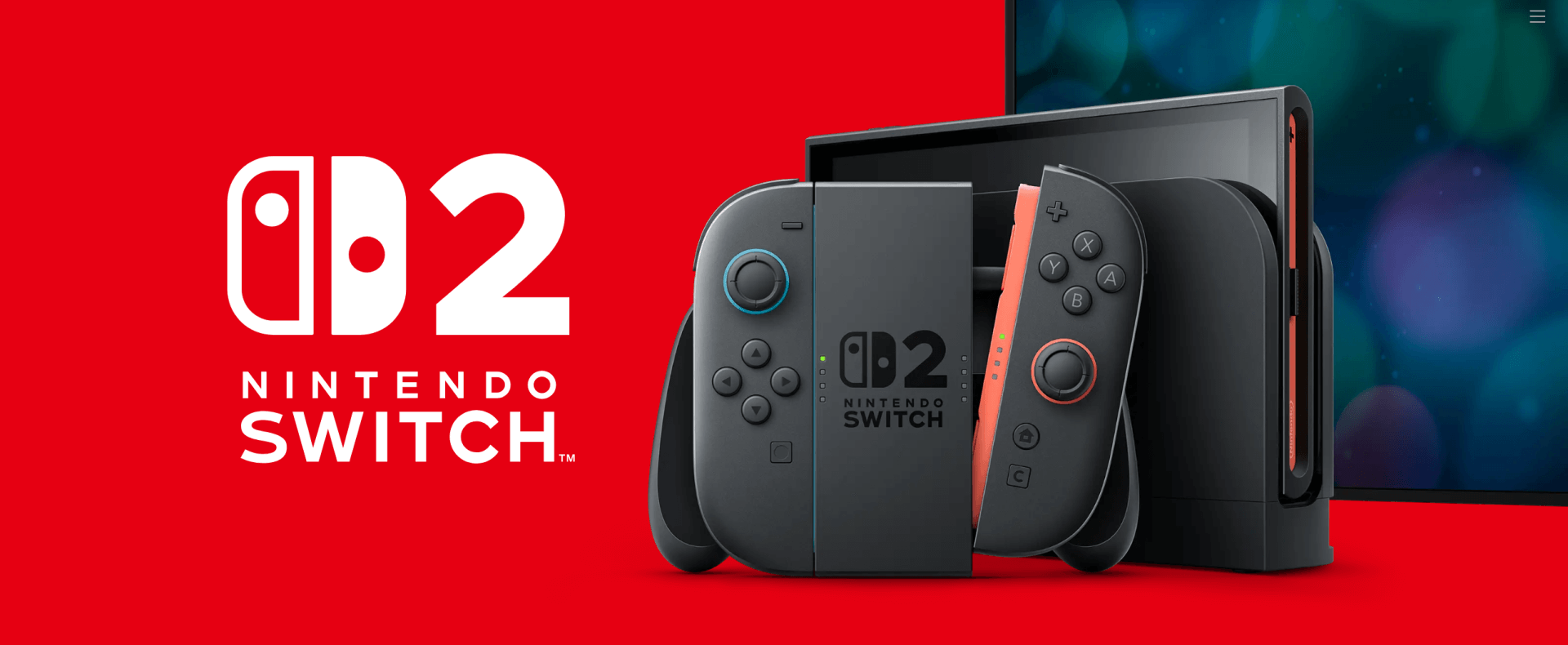 Nintendo Switch 2 Game Console