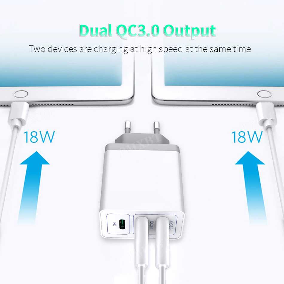 Xiaomi 2 Port USB QC 30 36W Fast Charger