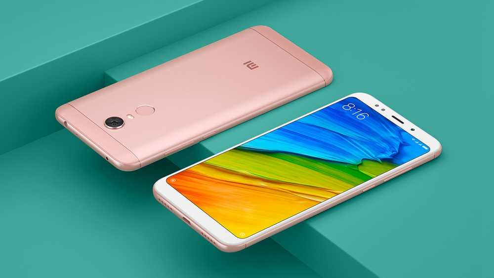 Xiaomi Redmi 5 Plus 5.99 Inch 4G LTE Smartphone 18:9 Full Screen MIUI 9 4GB 64GB Snapdragon 625 Octa Core 12.0MP Cam - Rose Gold