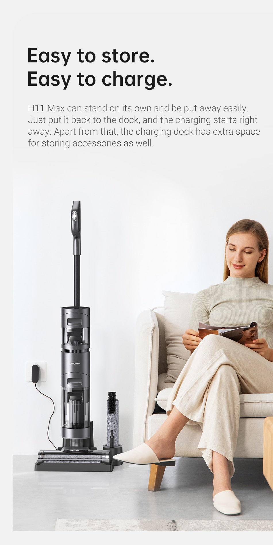 Dreame H11 Max Wireless Wet and Dry Smart Vacuum Cleaner