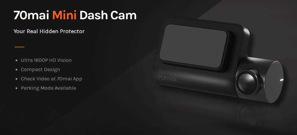 70mai Midrive D05 Black Car DVR Sale