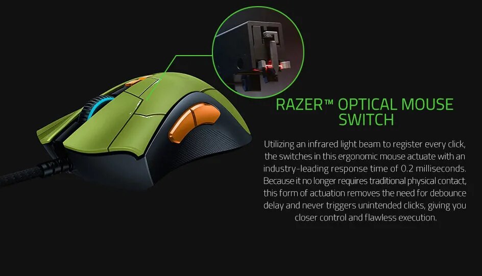 Razer DeathAdder V2 - Halo Infinite Mice