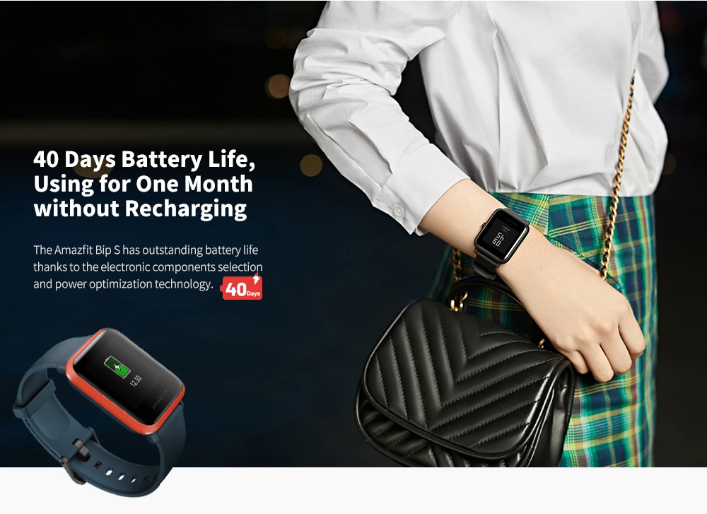 Amazfit BIP S Smartwatch Bateria de longa duração Amazfit Bip S Smart Watch Wholesale