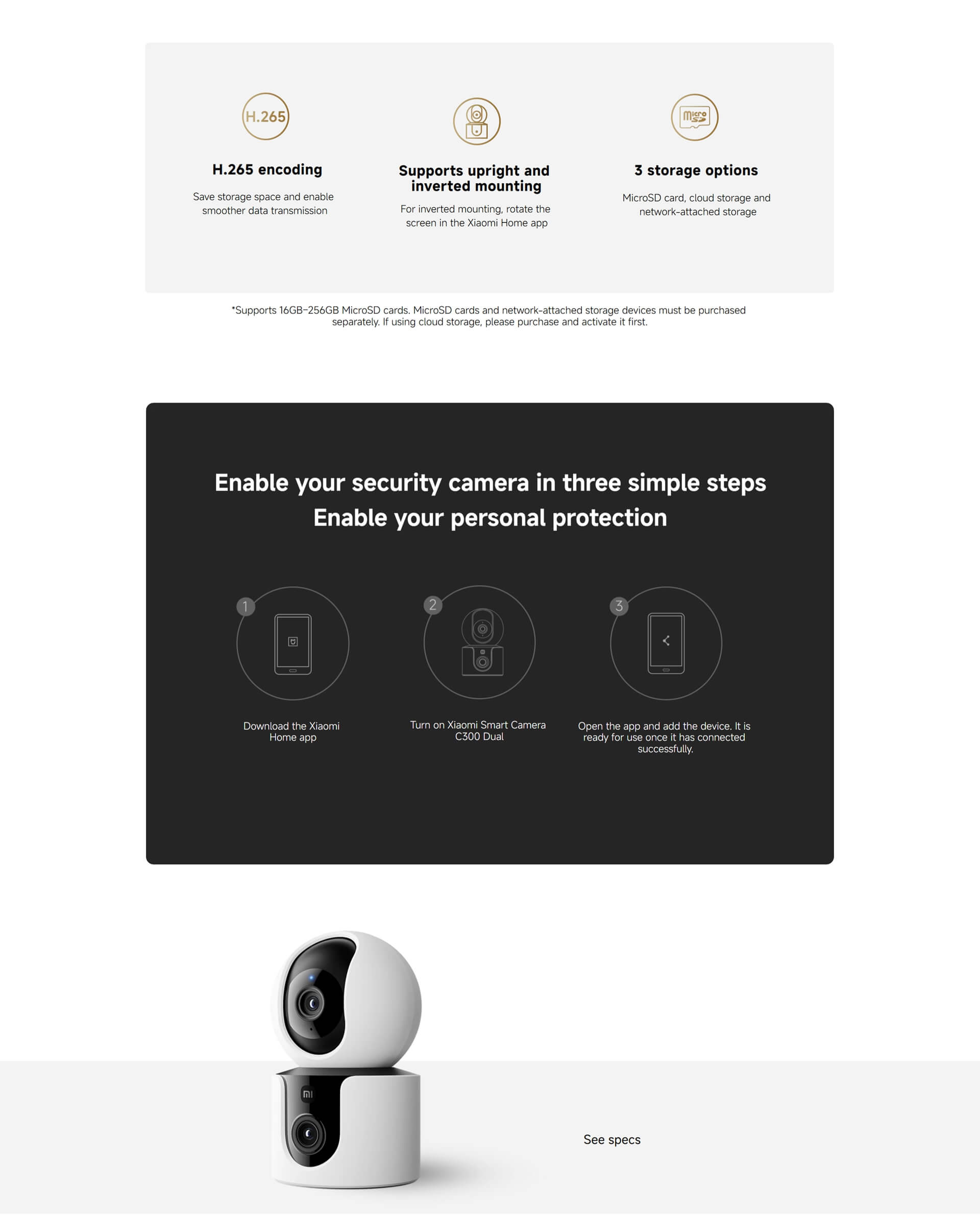 Xiaomi Smart Camera C300 Dual12 Rucas Xiaomi Smart Camera C300 Dual