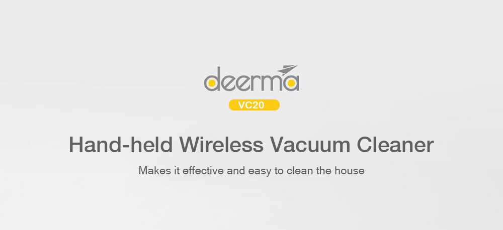 Xiaomi Deerma VC20 PLUS 5500Pa Handheld Vacuum