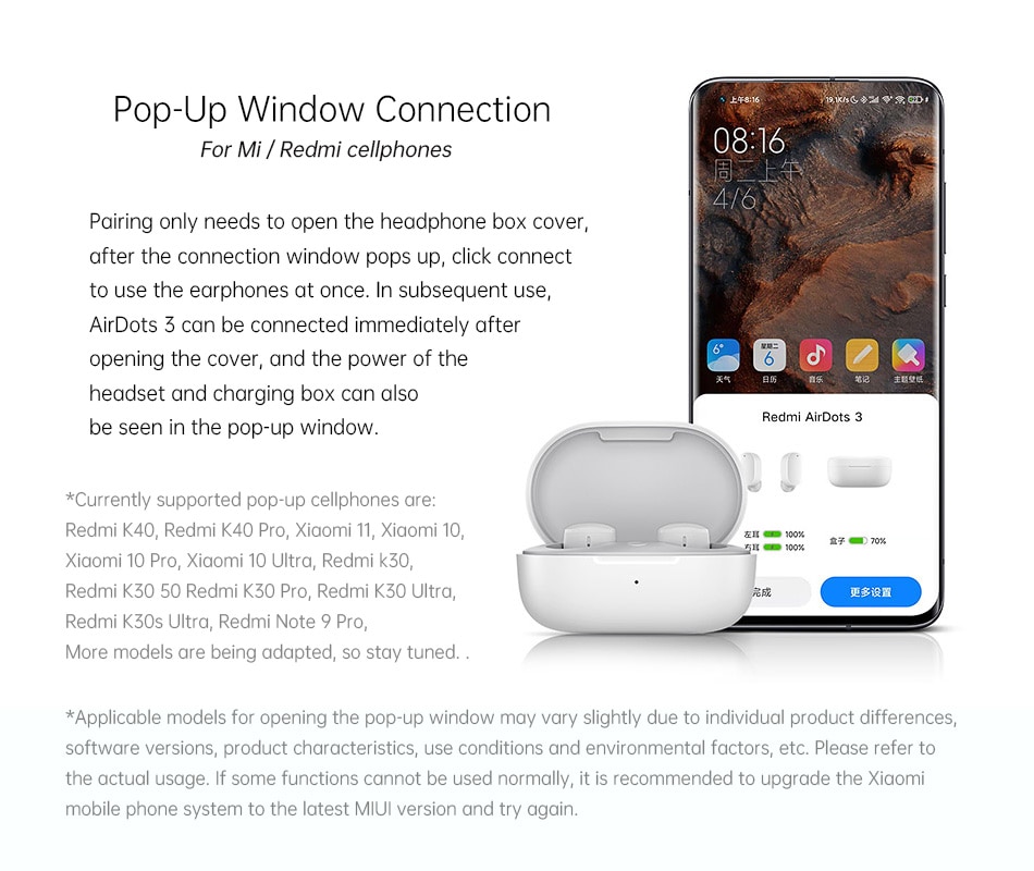 Xiaomi Redmi AirDots 3 Hybrid HD TWS Earphone