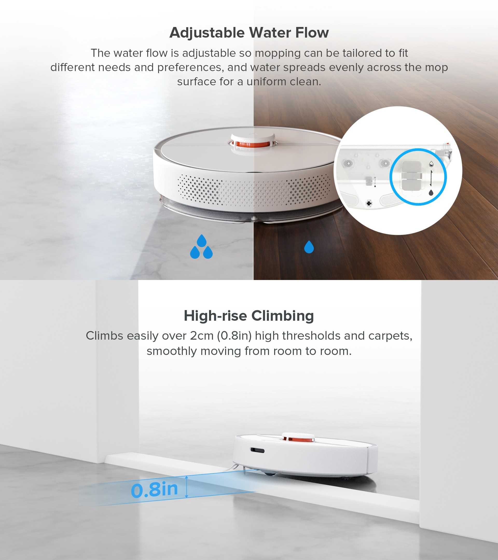 XiaoMi Youpin Roborock S6 Pure Robot Vacuum Cleaner Wholesale