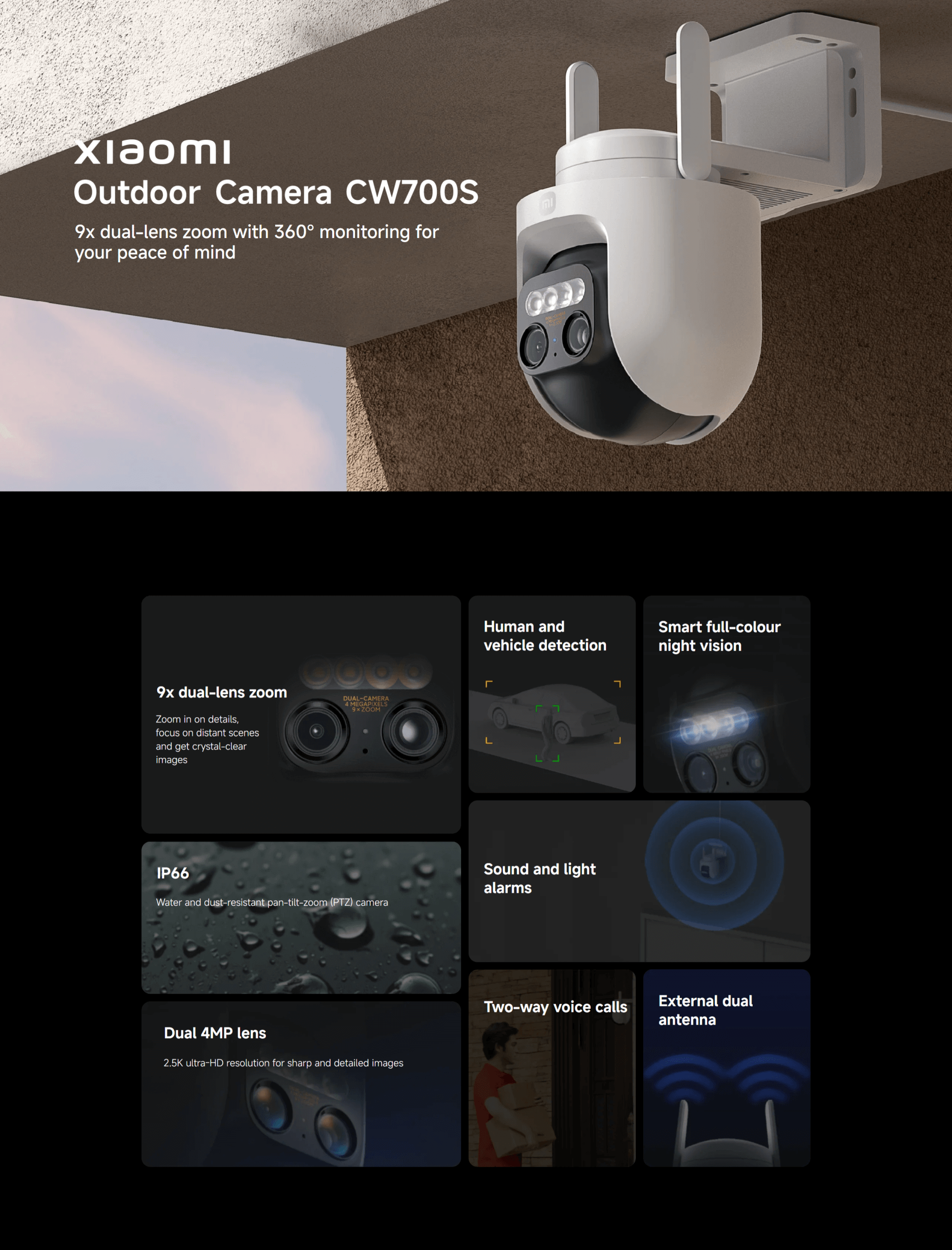 Xiaomi Outdoor Camera CW700S