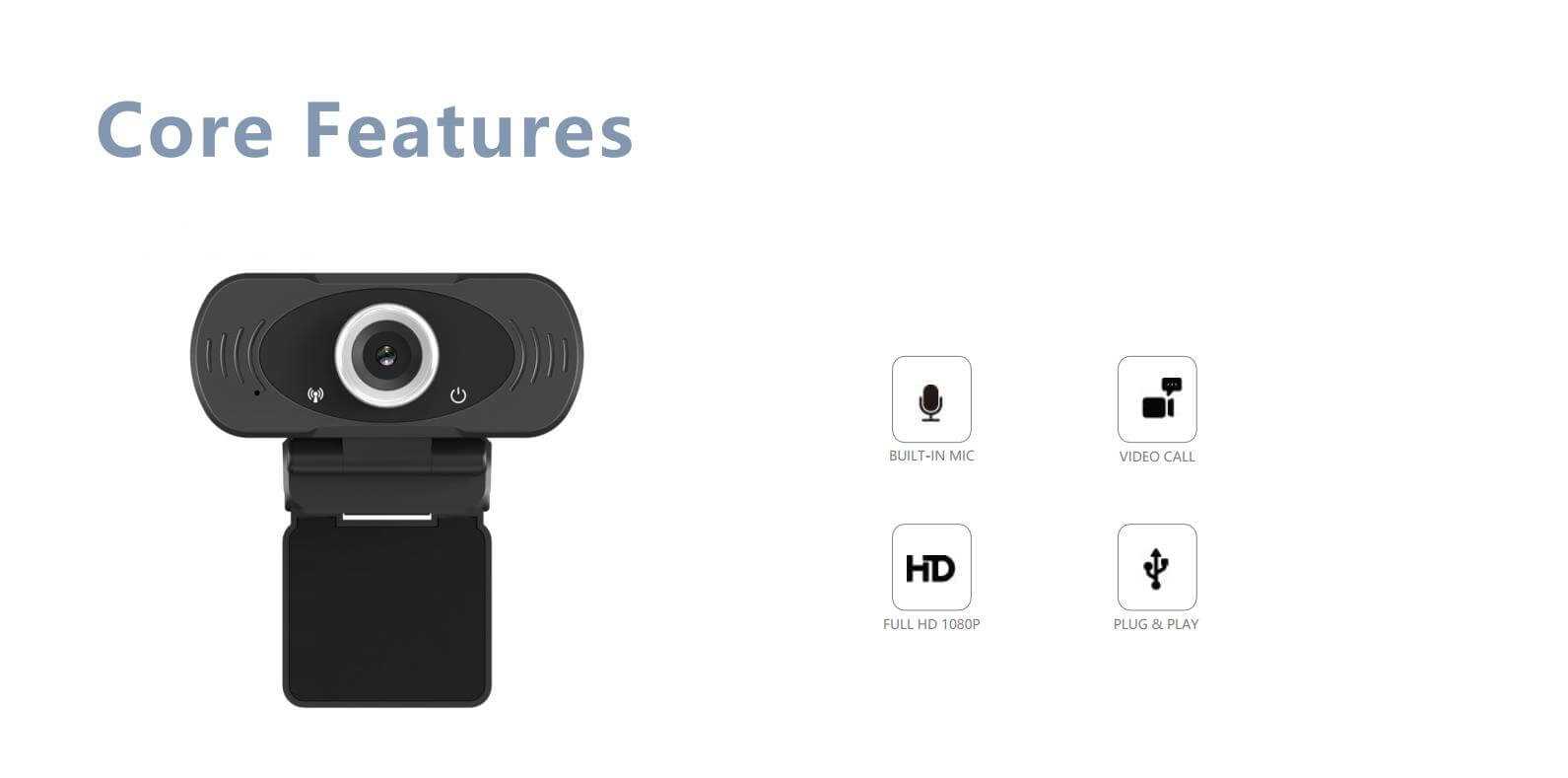 IMILAB Webcam HD 1080P