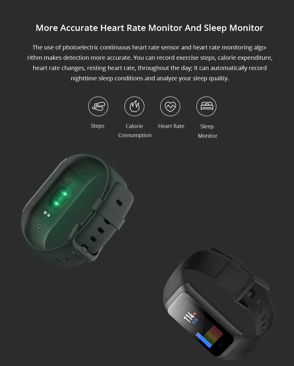 xiaomi huami AMAZFIT Band Cor 2 7