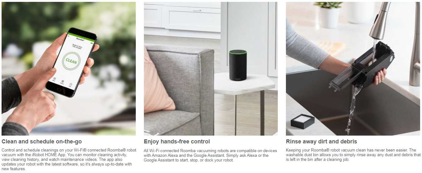 Rucas iRobot Roomba e6 Sweeping robot
