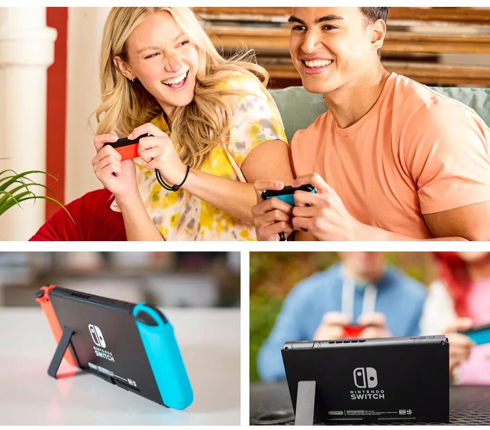 Nintendo Switch - Neon Blue + Neon Red Joy-Con