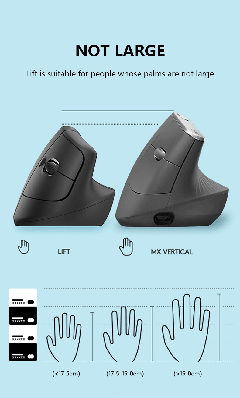 Logitech LIFT Mice