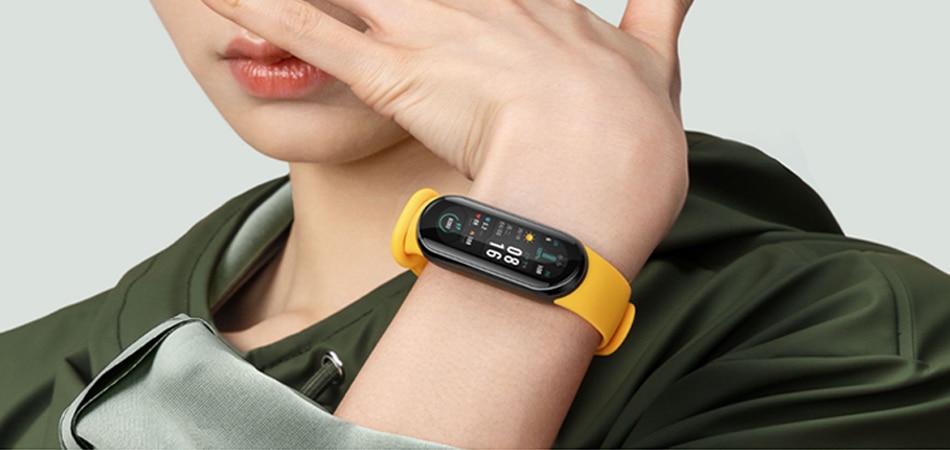 Xiaomi Mi Band 6 Heart Rate Fitness Tracker Waterproof