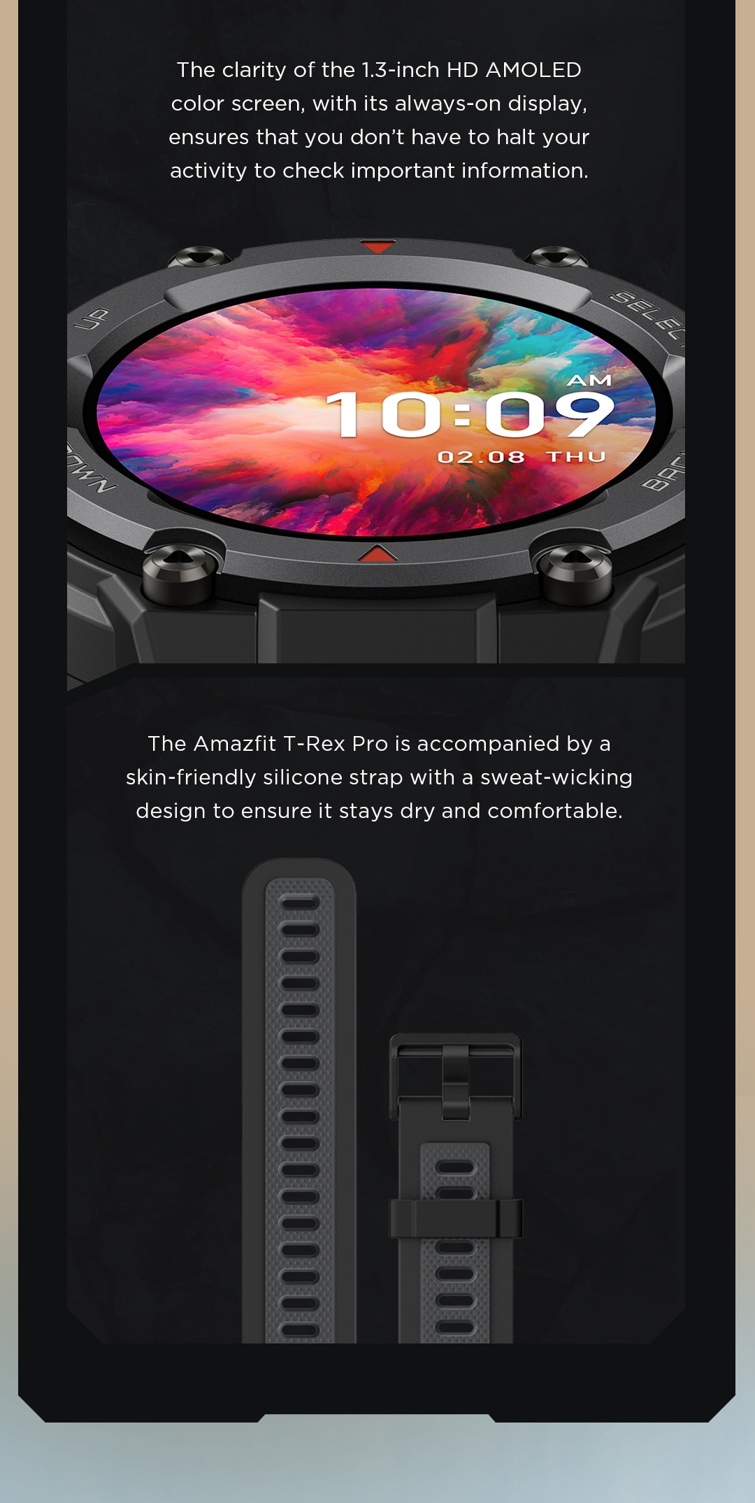 Amazfit T-rex Pro Smartwatch