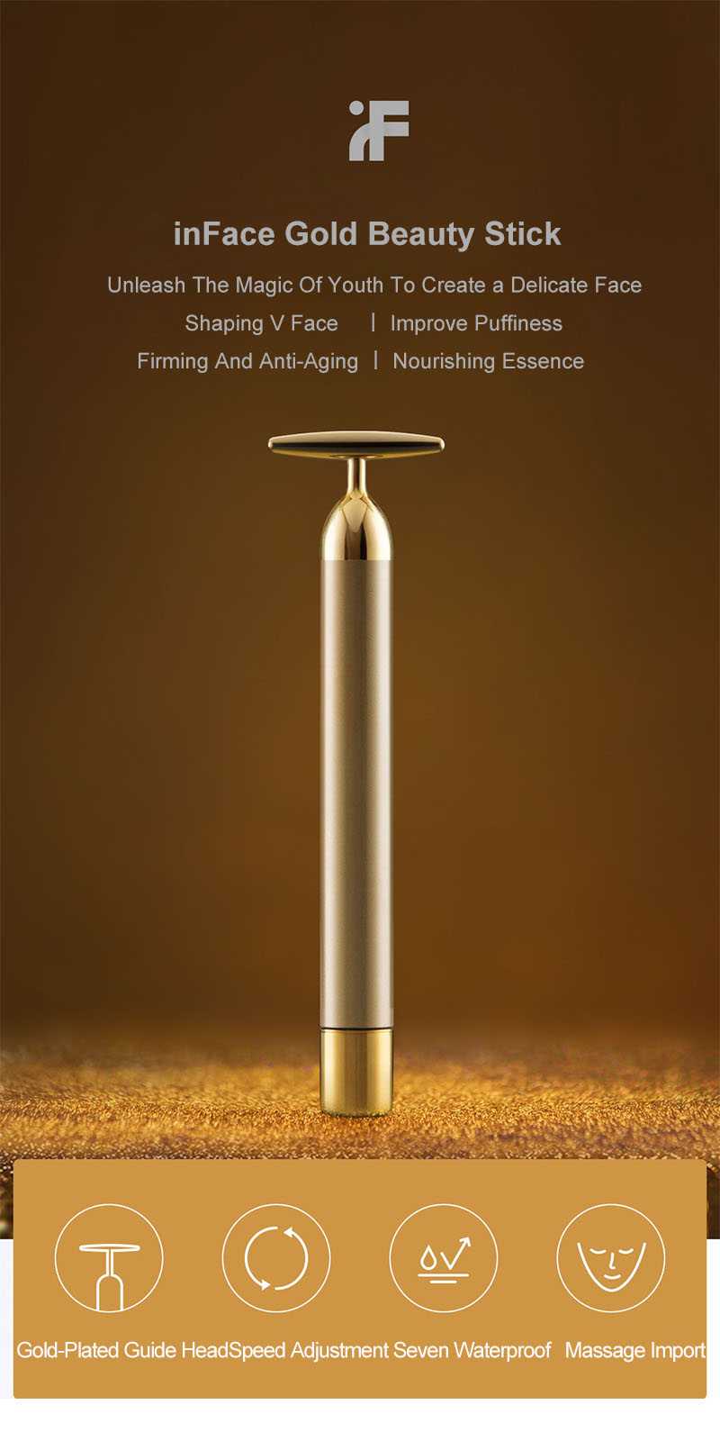 InFace MS3000 Gold Beauty Stick