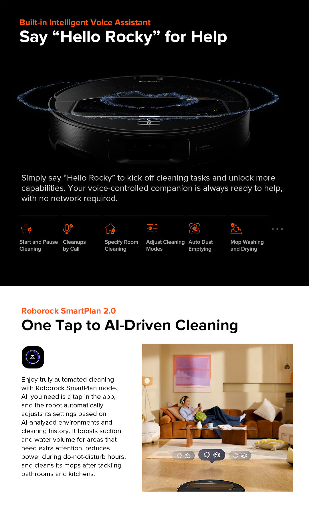 Roborock Saros Z70 Robotic Vacuum
