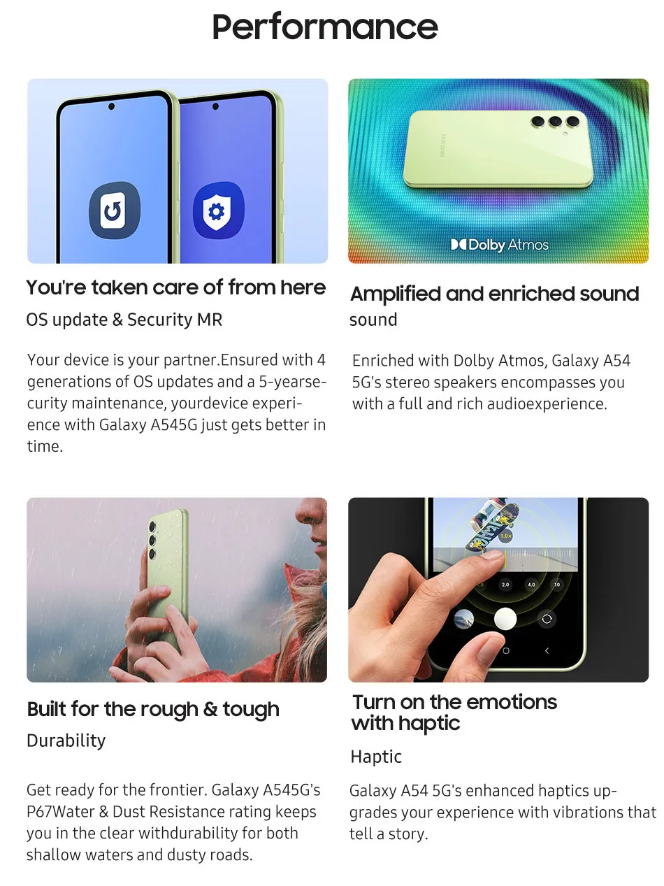 Samsung Galaxy A54 5G Smartphone
