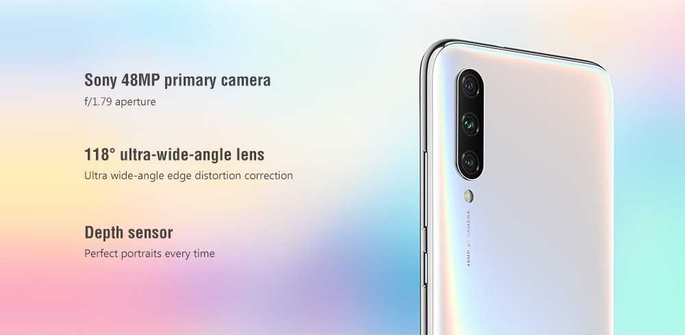 Xiaomi Mi A3 Phablet 4G de 6.088 pulgadas Android One Snapdragon 665 Octa Core 4GB RAM 128GB ROM 48.0MP + 8.0MP + 2.0MP Cámara Trasera 4030mAh Batería - Azul Xiaomi Mi A3 4G Smartphone 4GB RAM 128GB ROM Wholesale
