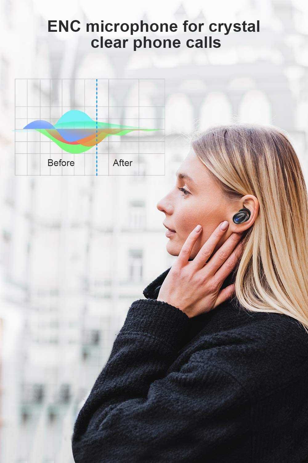 1MORE Stylish True Wireless Headphones I BlackGreenPinkGold