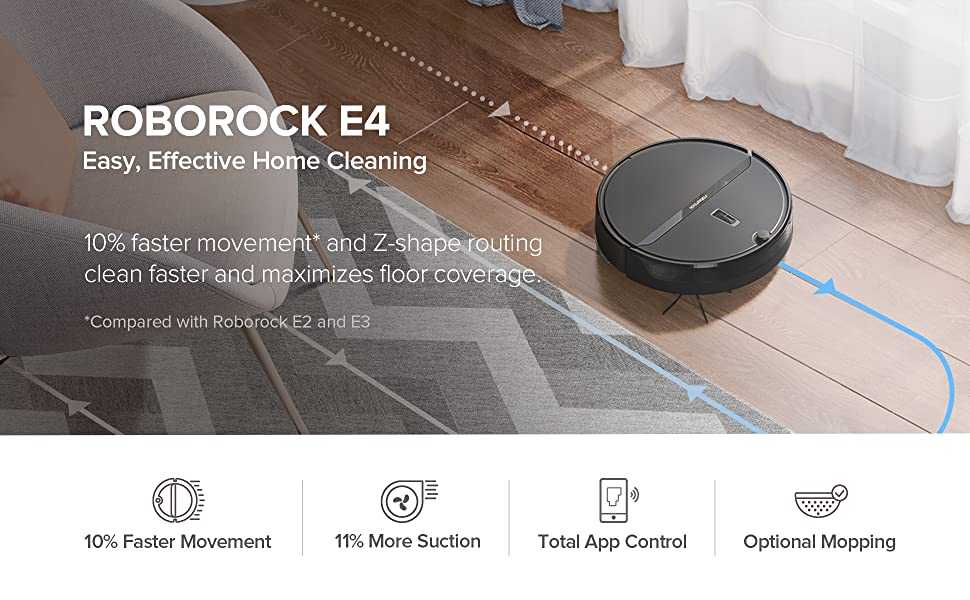 roborock E4 robot vacuum