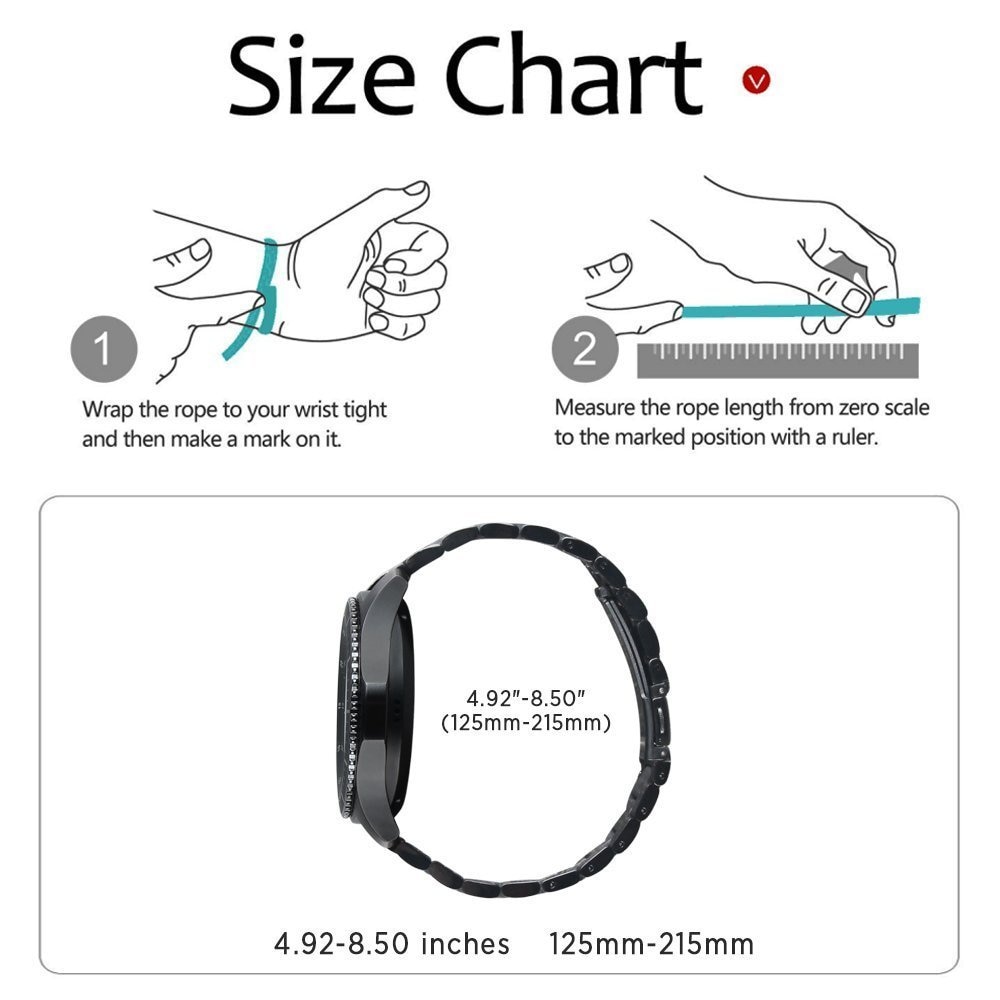 20mm Metal Strap For Xiaomi Amazfit Bip U Pro Smart Watch Band