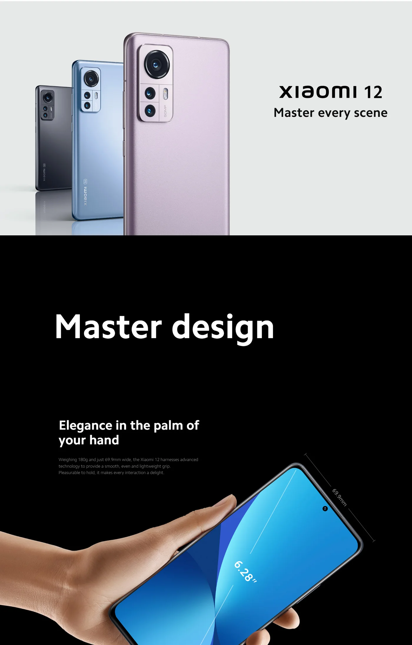 Xiaomi Mi 12 Android 5G Phone