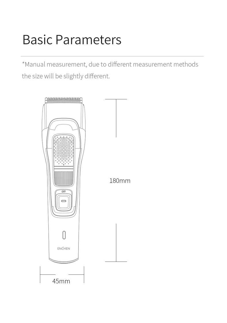 Xiaomi ENCHEN Sharp Hair Trimmer 3S