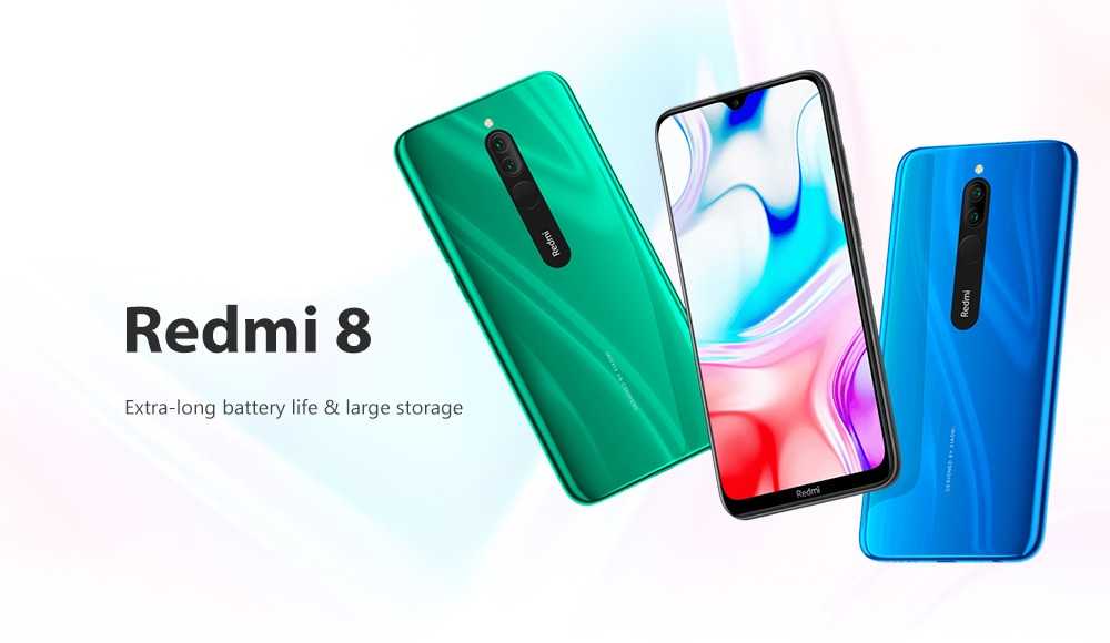 Xiaomi Redmi 8 4G Phablet 3GB RAM 32GB ROM- Gray