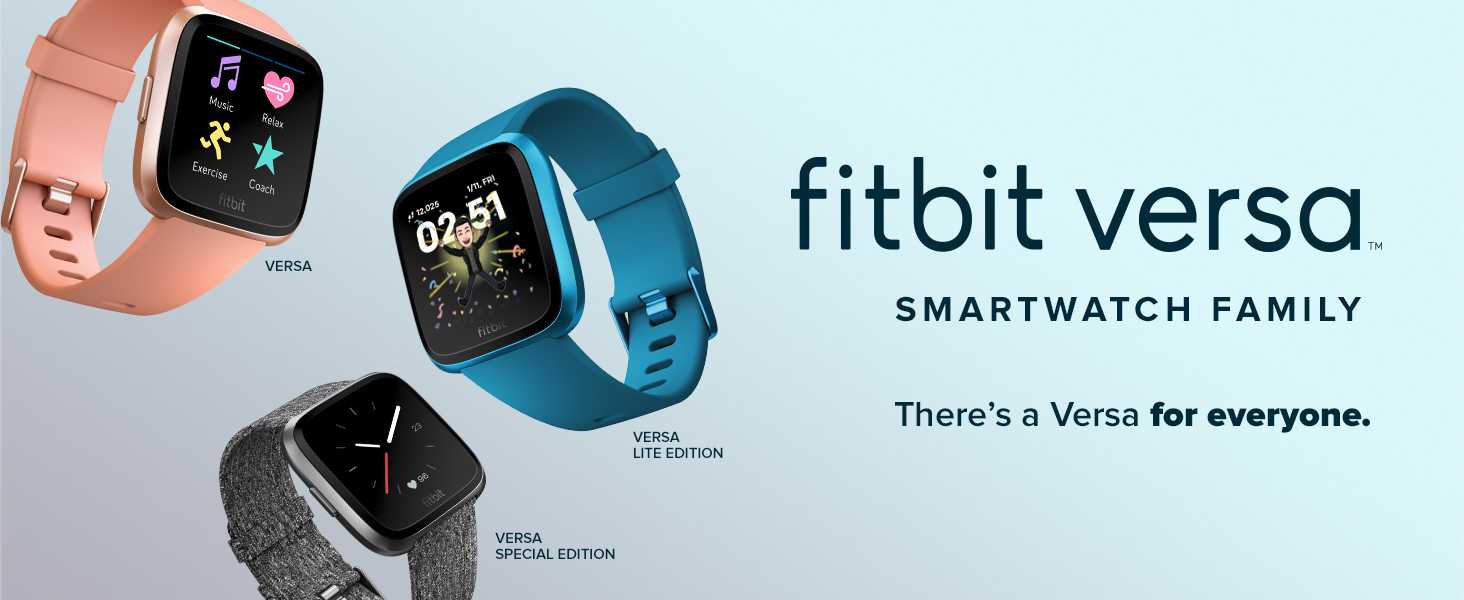 Fitbit Versa Smart watch Fitness smartwatch