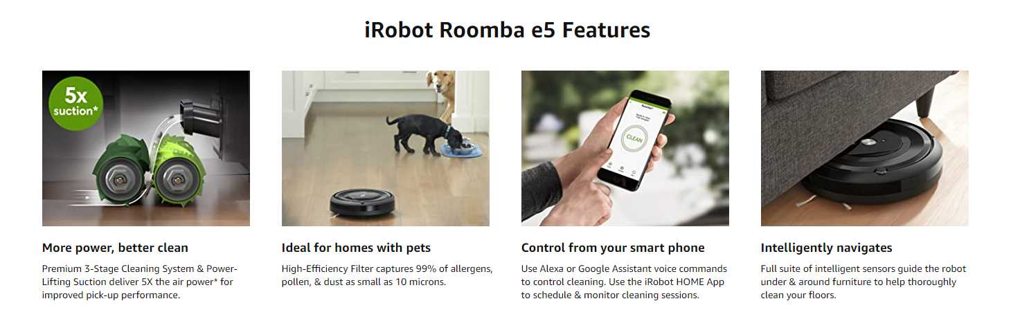 iRobot Roomba e5 Sweeping Robot
