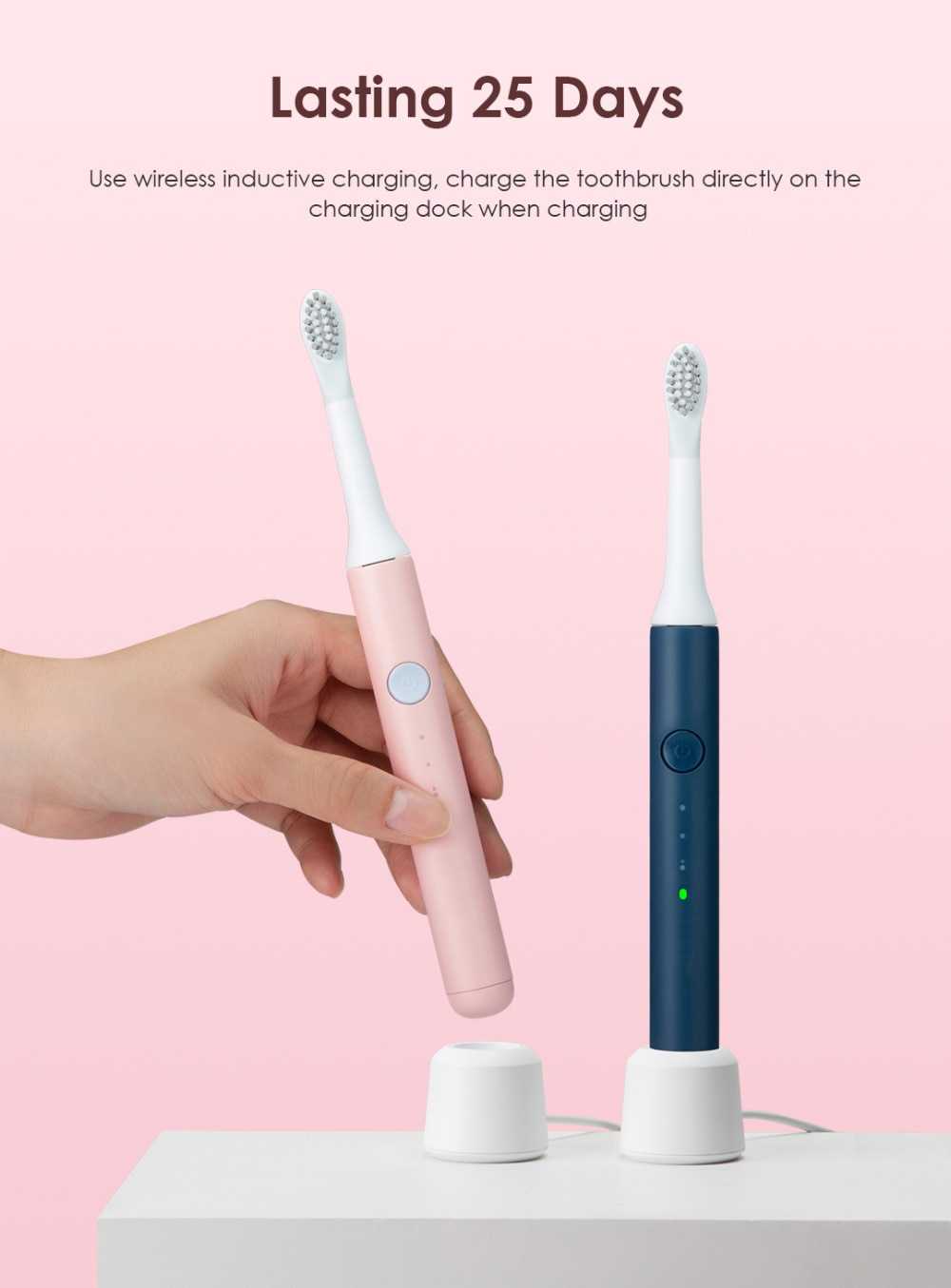 SOOCAS SO WHITE PINJING EX3 Sonic Electric Toothbrush