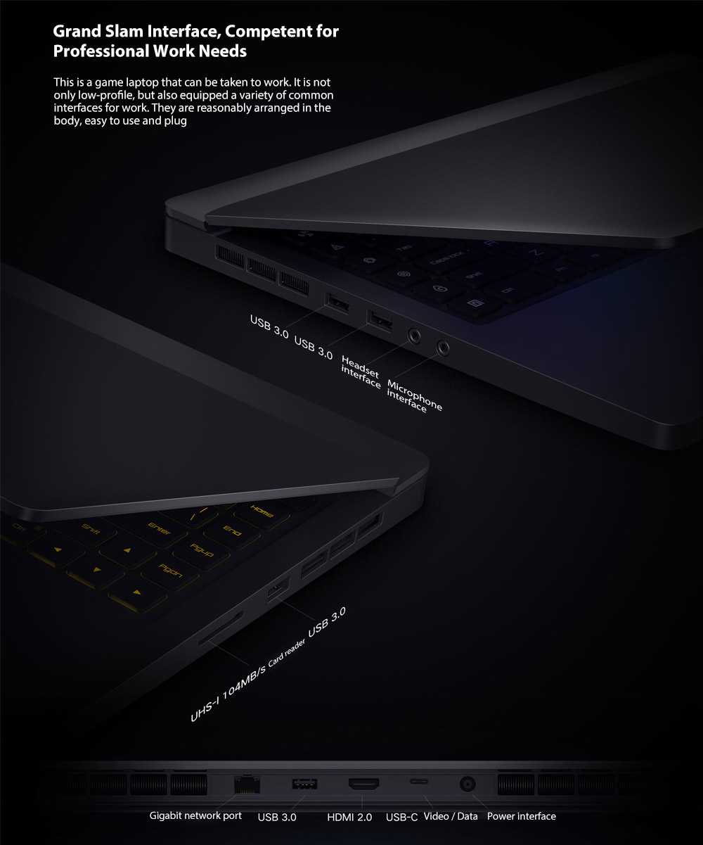 Xiaomi Mi Gaming Notebook Intel Core i7-8750H Nvidia GeForce GTX1060 - Dark Gray Intel Core i7-8750H Hexa Core 16GB RAM