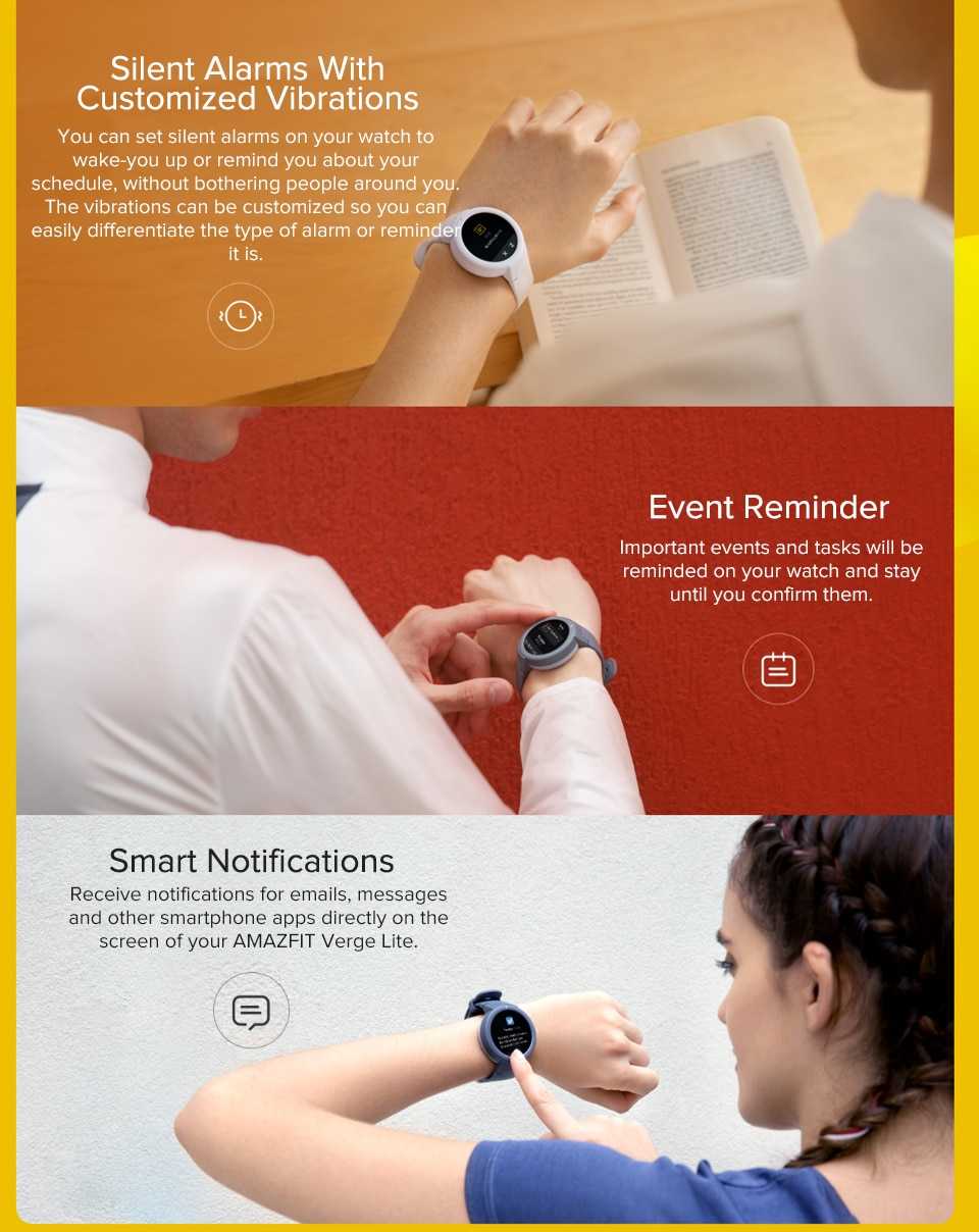 Amazfit Verge Lite AMOLED Color Screen Smart Watch