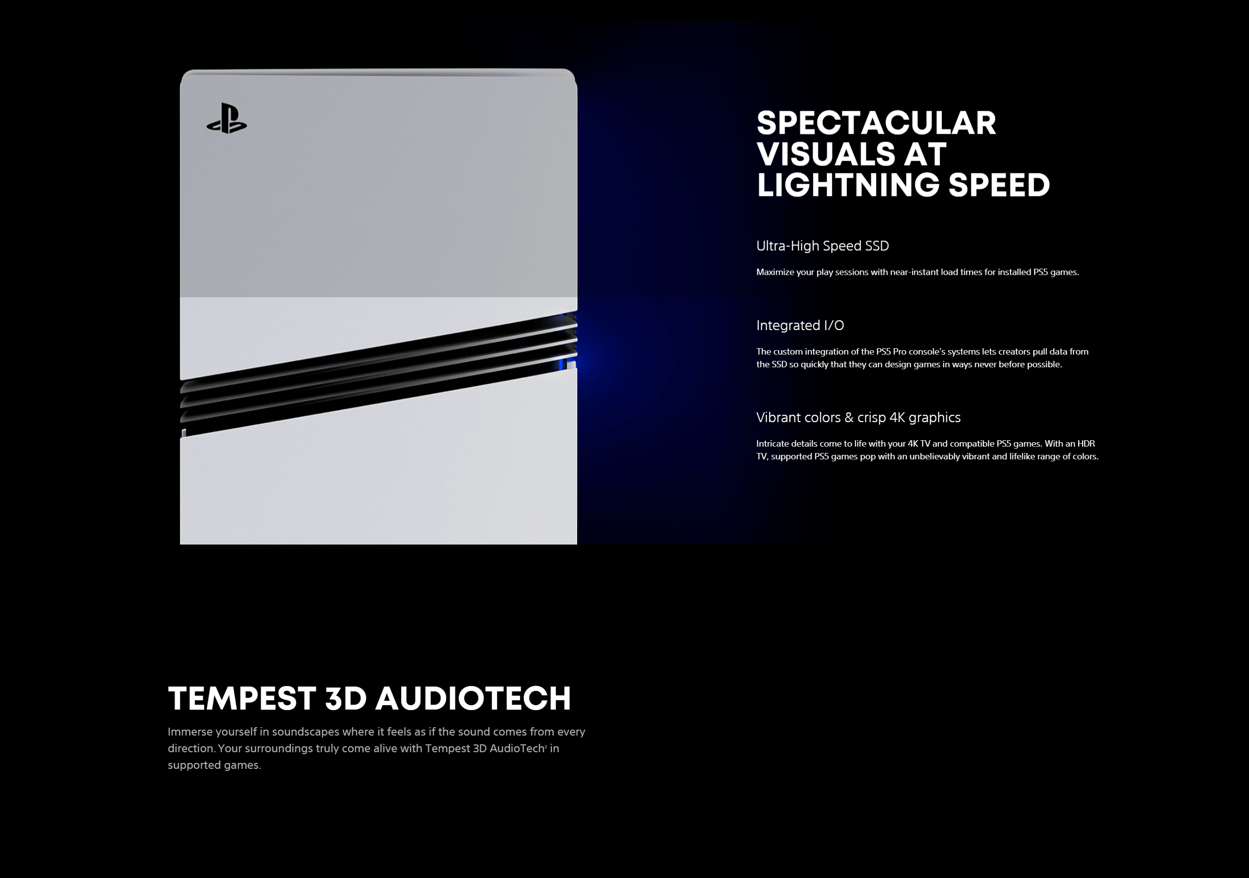 sonyplaystation5progameconsole Свидетель Play Unleashed3 Rucas Sony PlayStation®5 Pro Game Console