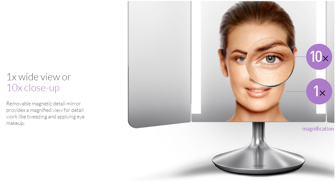 Simplehuman Wide View Sensor Mirror Pro