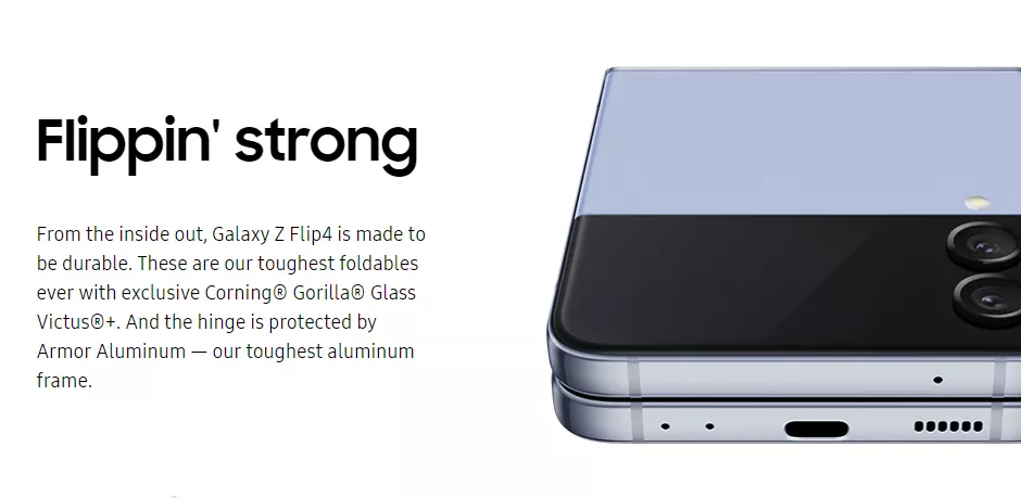 Samsung Galaxy Z Flip4 5G Flod Mobile Phone