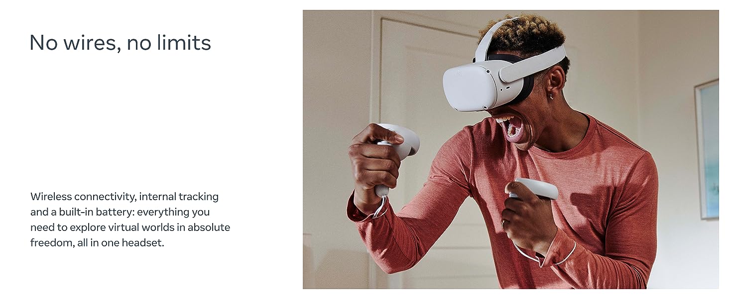 Oculus Meta Quest 2 New All-in-One VR Headset