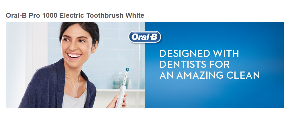 Oral B Pro 1000 Electric Toothbrush Wholesale