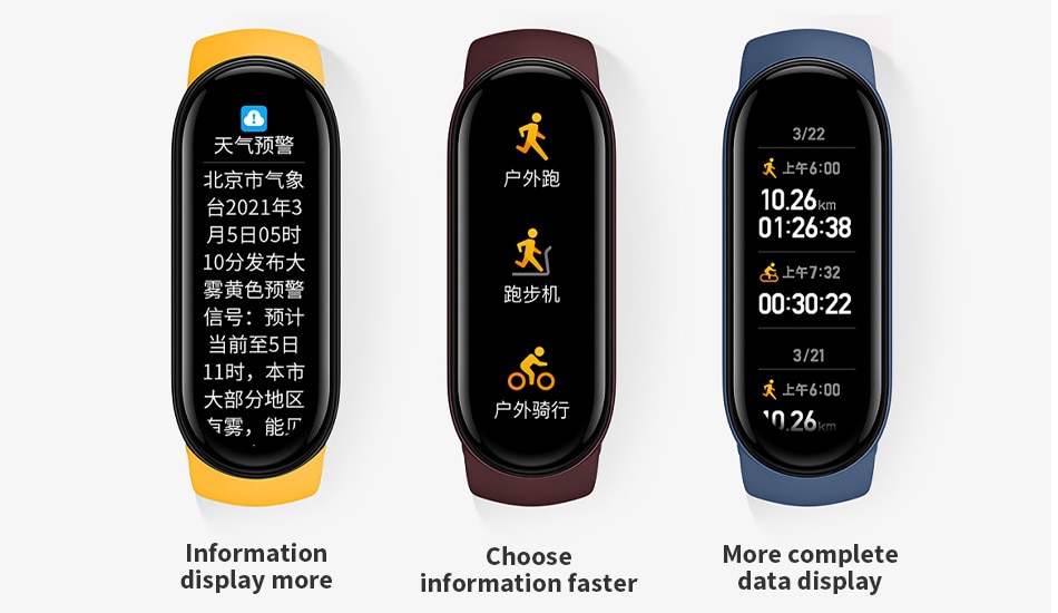 Xiaomi Mi Band 6 Heart Rate Fitness Tracker Waterproof