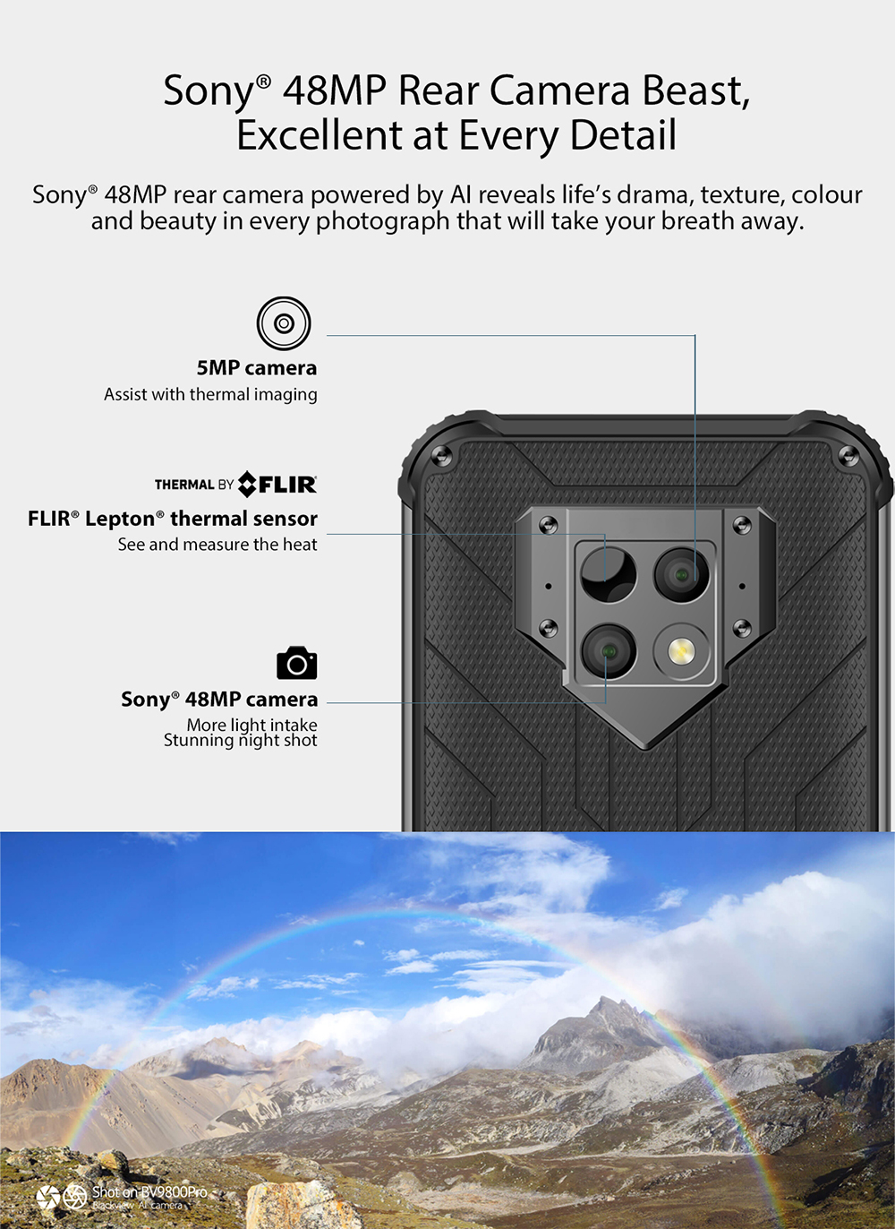 Blackview BV9800 Pro Thermal imaging  Smartphone