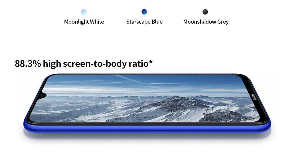 Xiaomi Redmi Note 8T 4G Phablet 4GB RAM 64GB ROM- Blue
