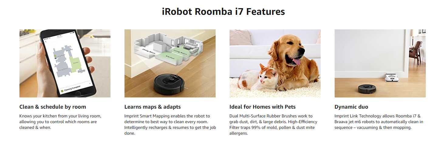 Opciones de fecha de entrega para compradores Rucas iRobot Roomba i7