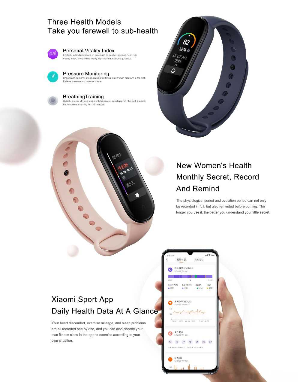 Xiaomi Mi Band 5 Smart Band Wholesale