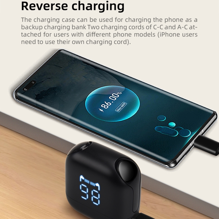 Mibro Earbuds 3 Pro IPX4防水TWS蓝牙降噪耳机 - 5
