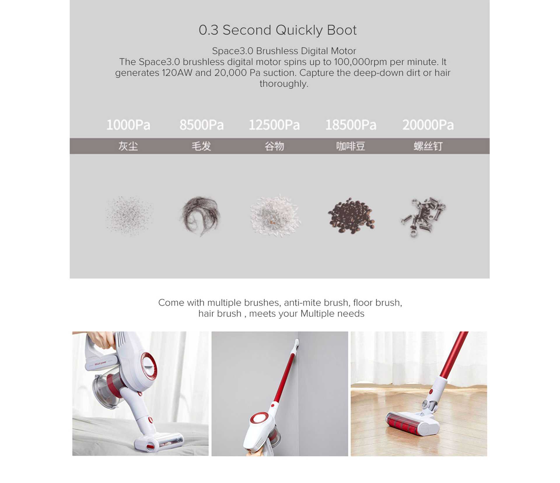 Xiaomi JIMMY JV51 Cordless Stick Vacuum Cleaner Wholesale