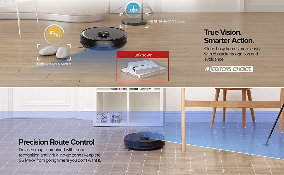 Roborock S6 MaxV Robot Vacuum Cleaner