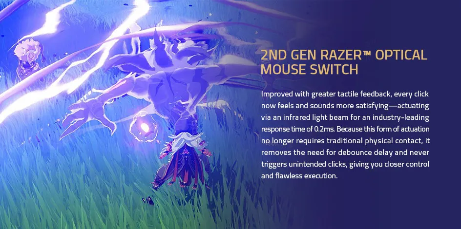 Razer DeathAdder V2 Pro - Genshin Impact Edition Mice