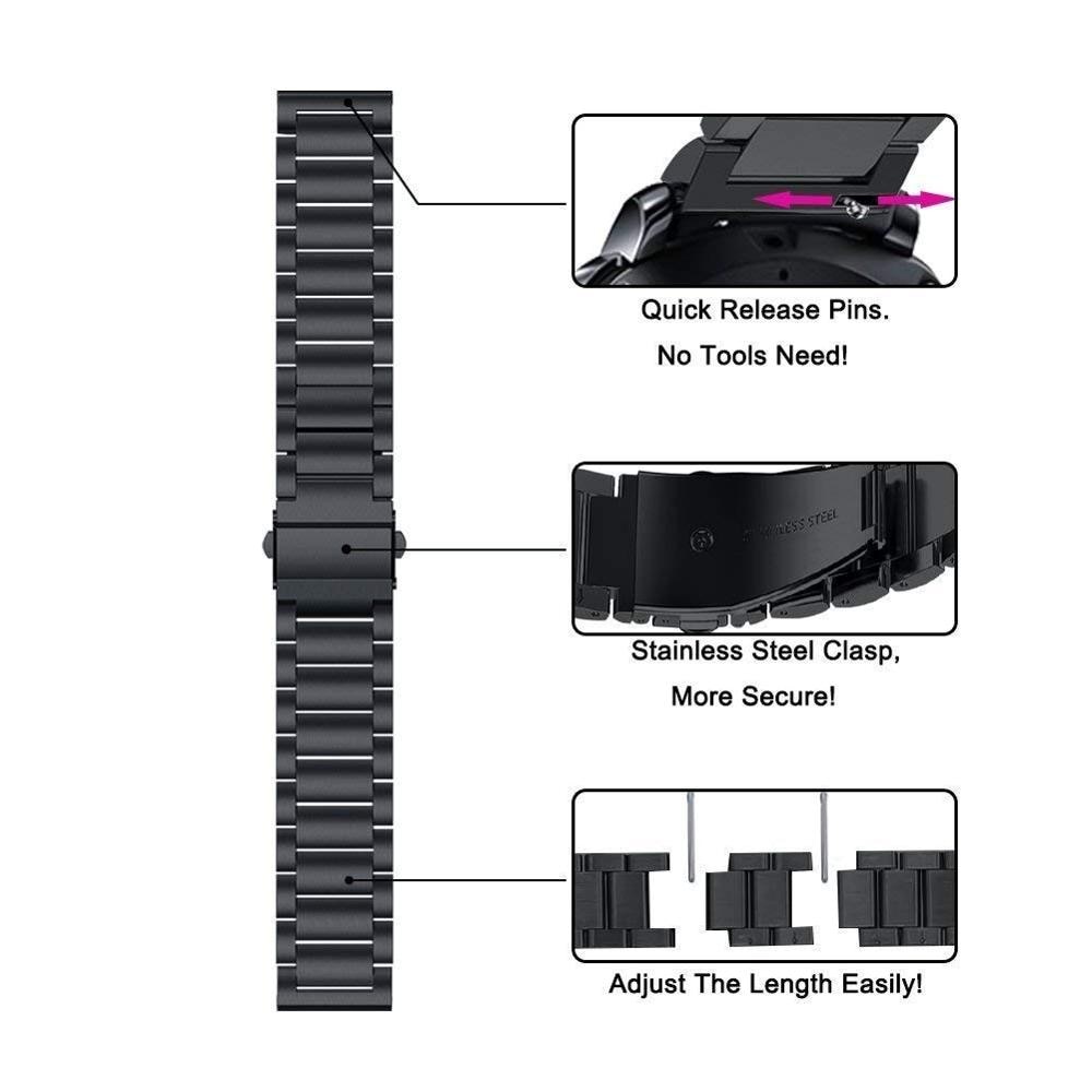 20mm Metal Strap For Xiaomi Amazfit Bip U Pro Smart Watch Band